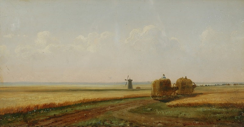 La route dans la vallée - Ivan Chichkine