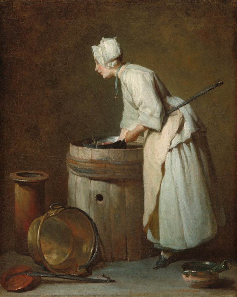 The Kitchen Maid - Jean Siméon Chardin