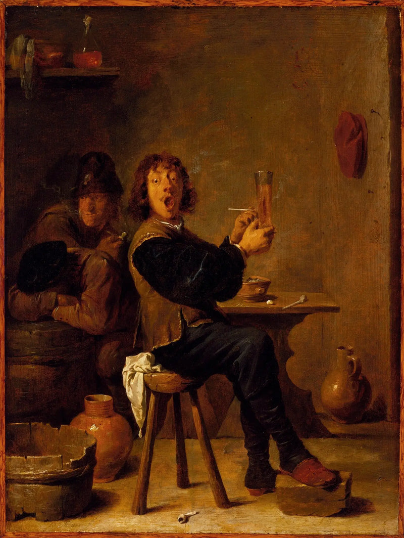 The smoker - David Teniers the Younger