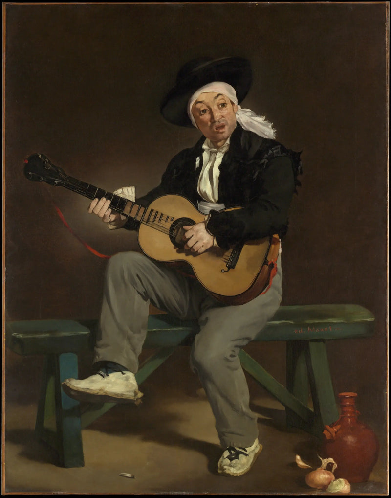 The Spanish Singer - Édouard Manet