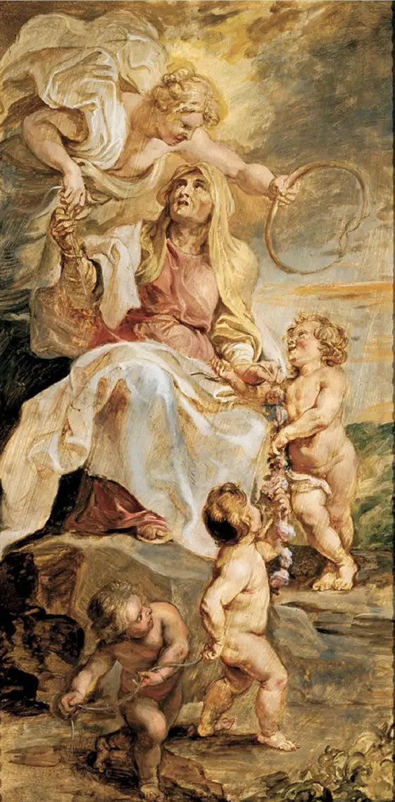 The Papal Succession - Peter Paul Rubens