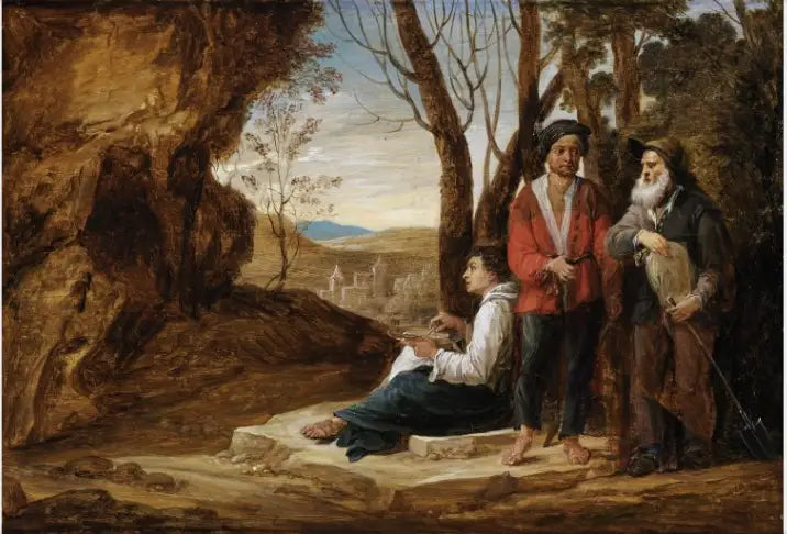 The Three Philosophers - David Teniers the Younger
