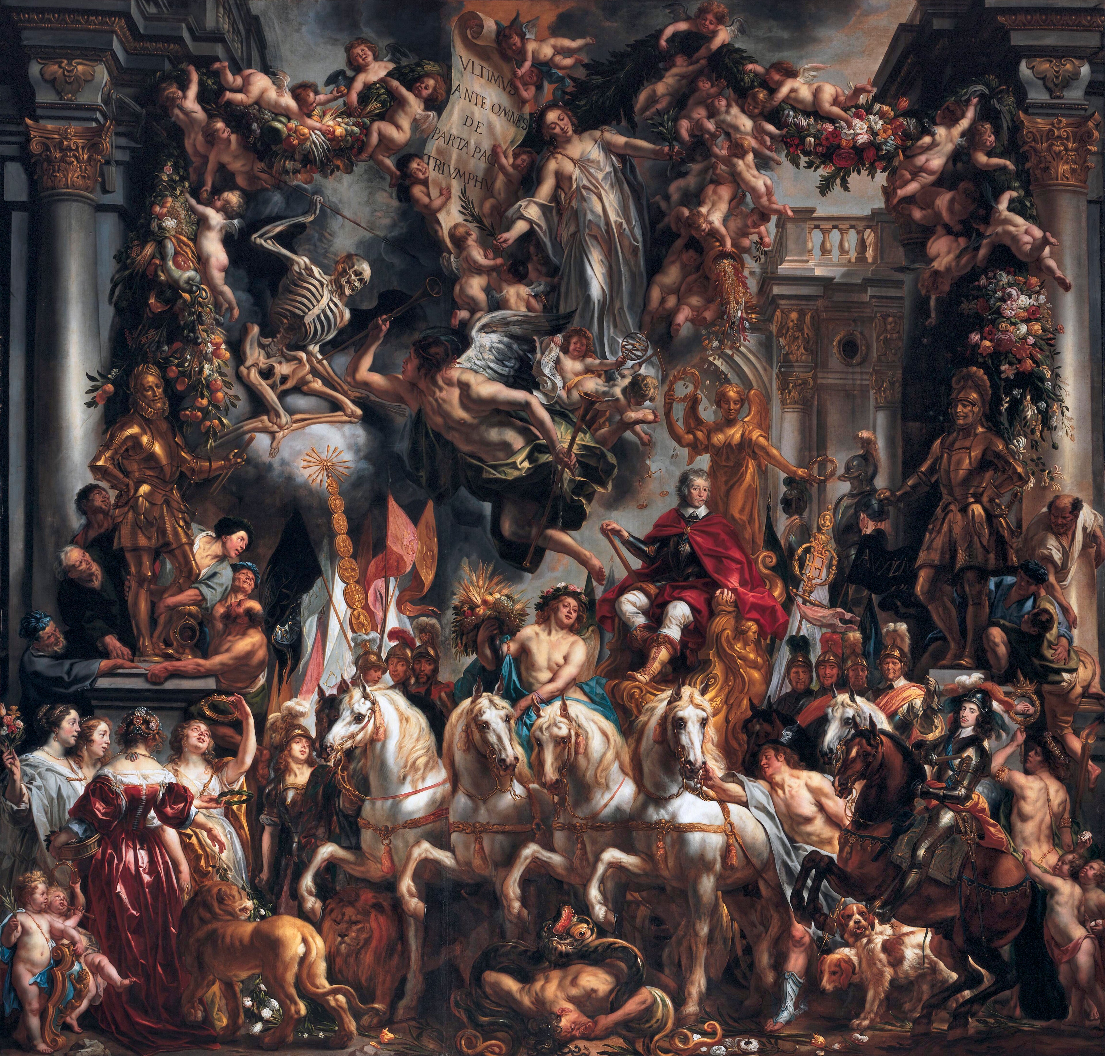 Triomphe de Frédéric Henri, prince d'Orange - Jacob Jordaens