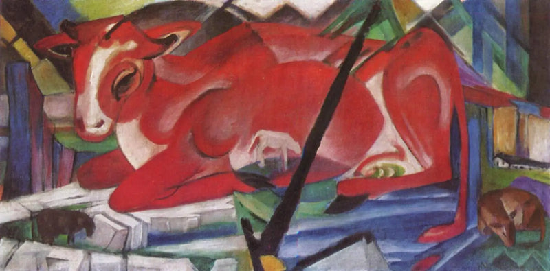 Cow of the World - Franz Marc