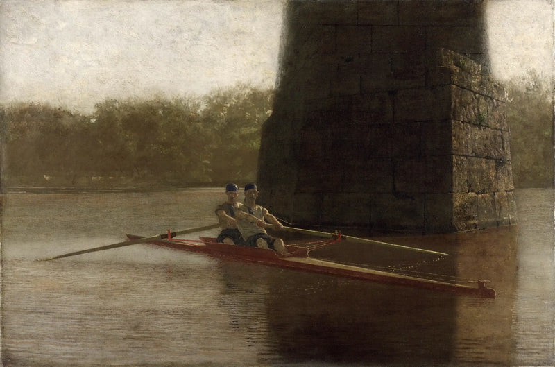 The coque à deux rames - Thomas Eakins