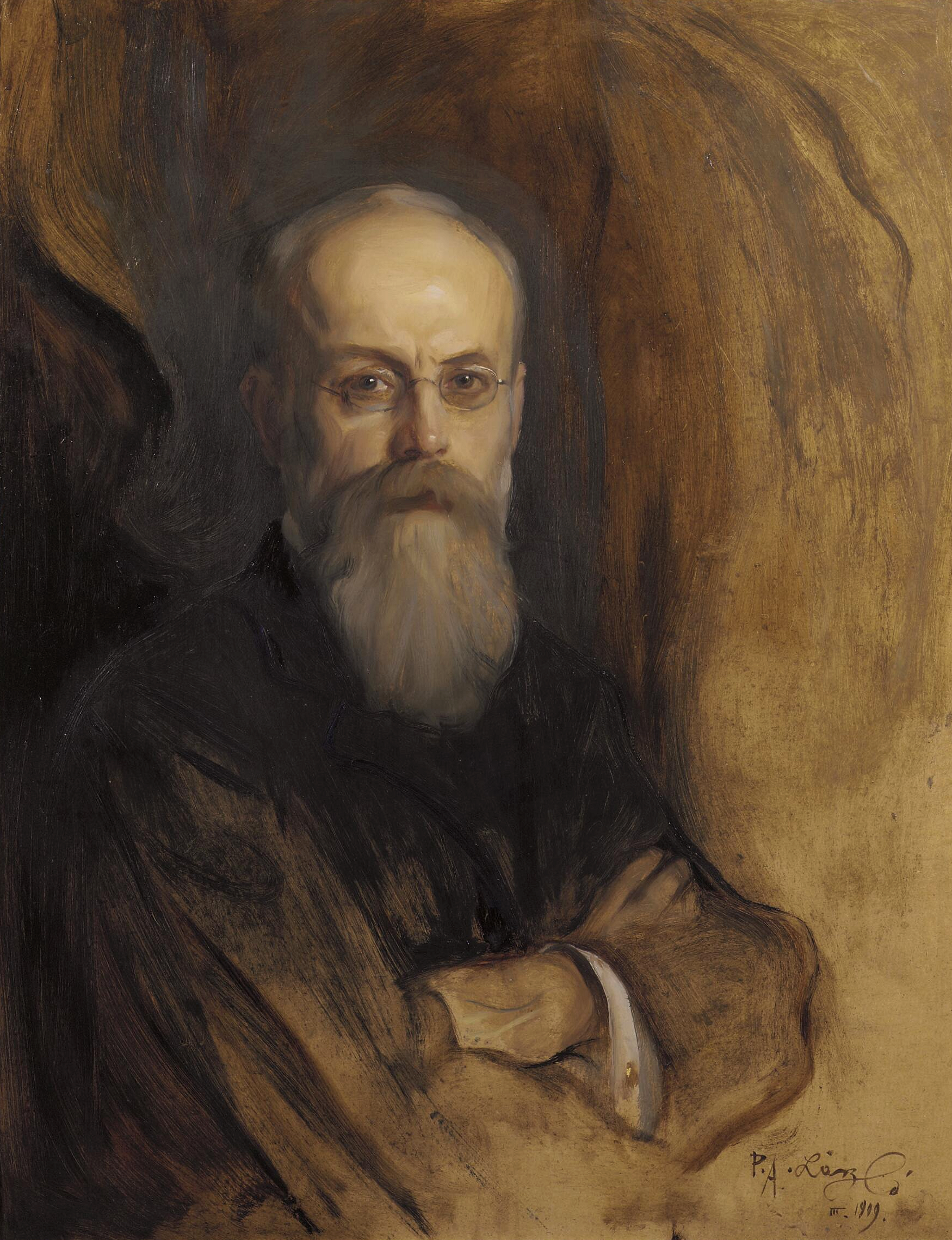 Portrait of Theodorus Helenus Franciscus van Riemsdijk (1848-1923) - Philip de László