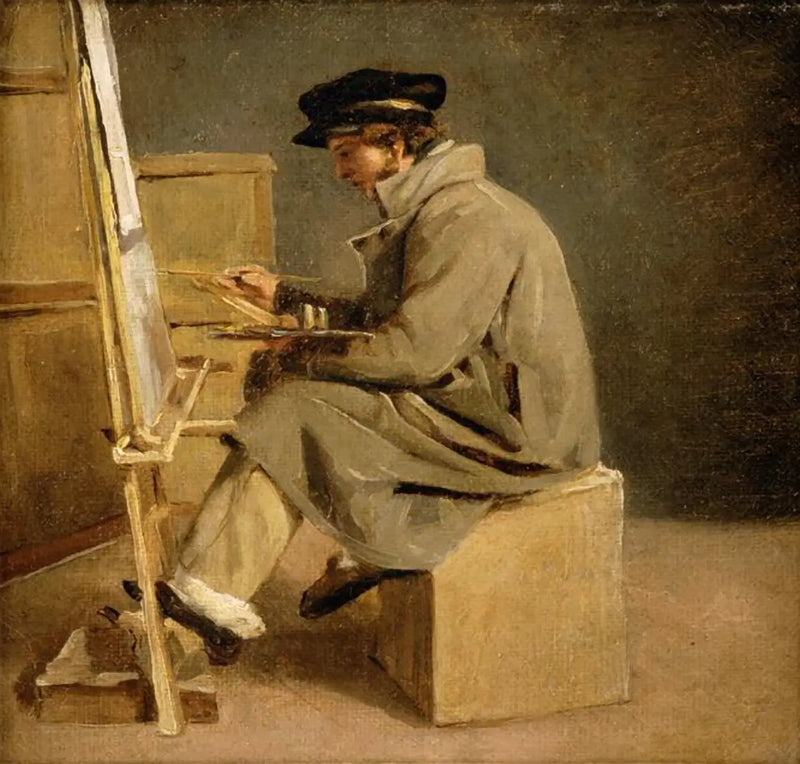 Young Painter at His Easel - Théodore Géricault