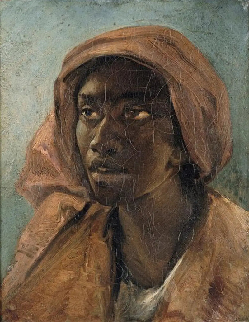 Portrait of a Young Mixed-Race Woman - Théodore Géricault
