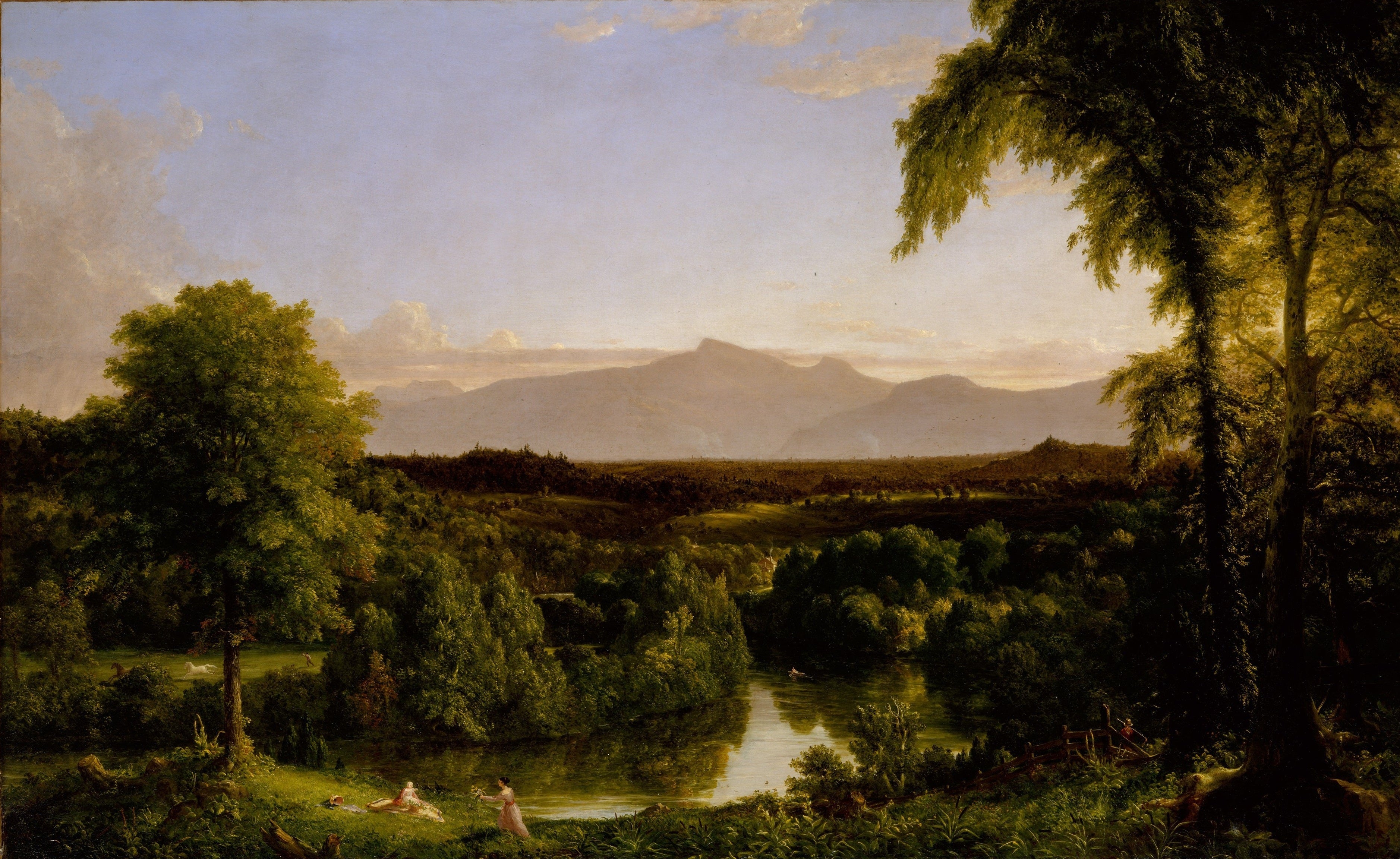 Vue des Catskill, début de l'automne - Thomas Cole
