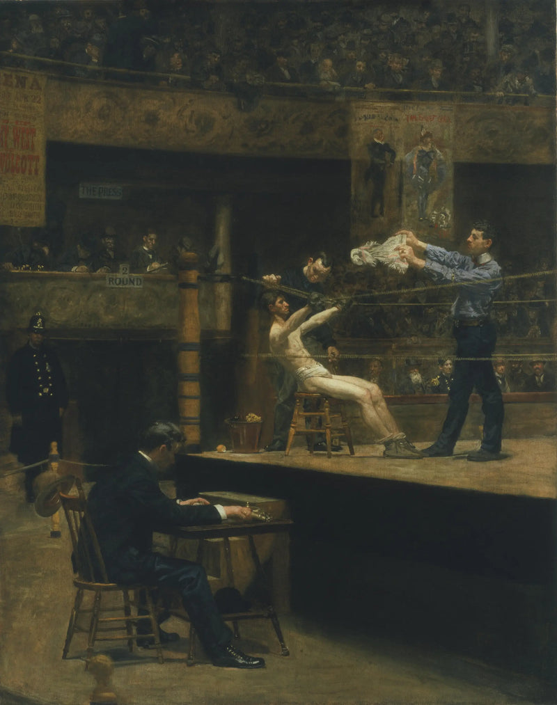 Between Rounds - Thomas Eakins