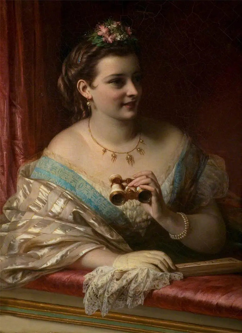 At the Opera - Thomas Francis Dicksee