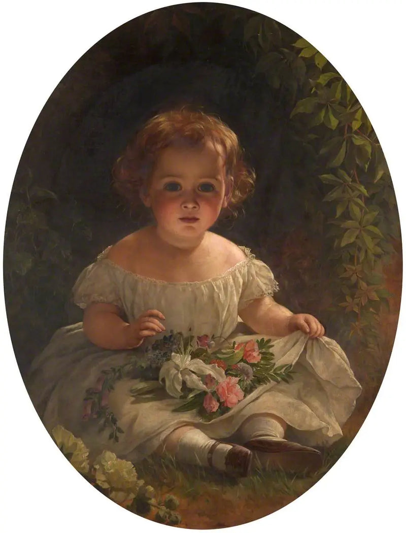 Little Florist - Thomas Francis Dicksee