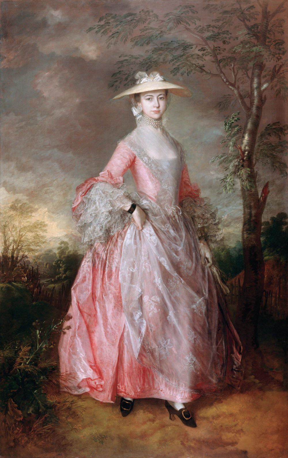 Portrait de la comtesse Howe - Thomas Gainsborough