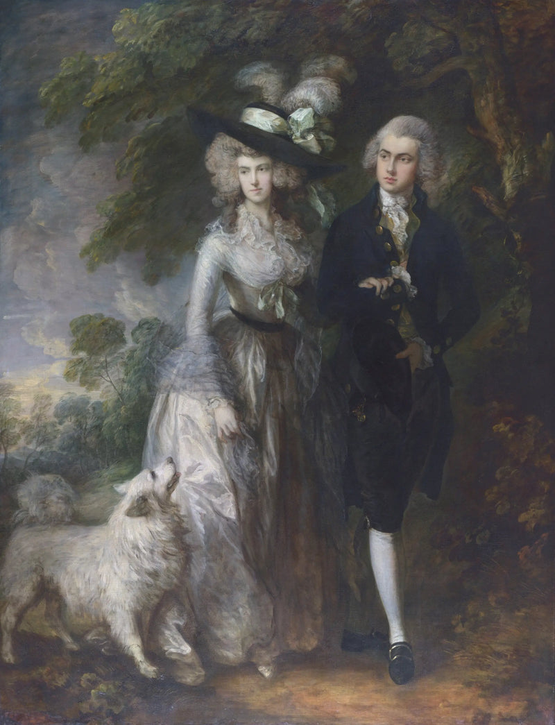 Mr. and Mrs. William Hallett - Thomas Gainsborough