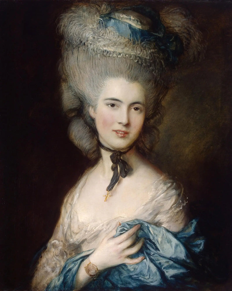 The Woman in Blue - Thomas Gainsborough
