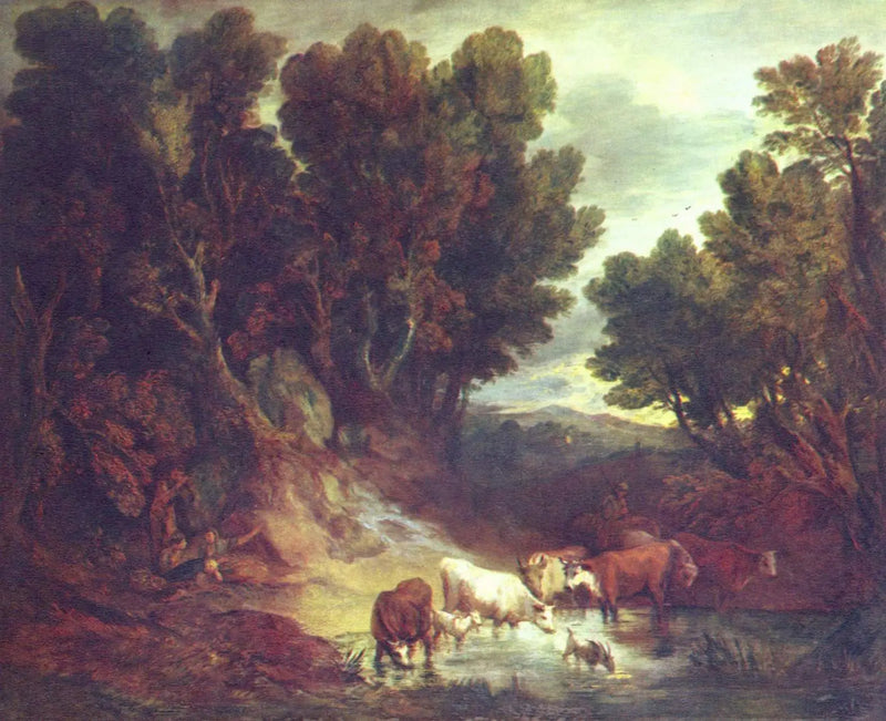 The Watering Place - Thomas Gainsborough