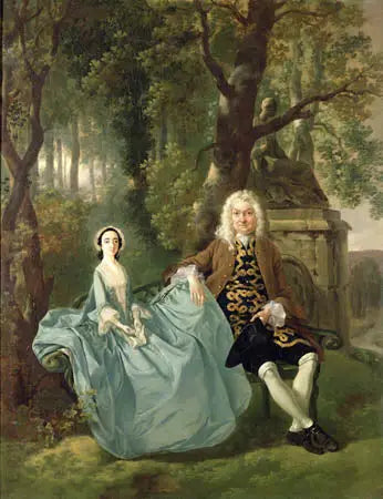 M. et Mme Carter - Thomas Gainsborough - Alpha Reproduction