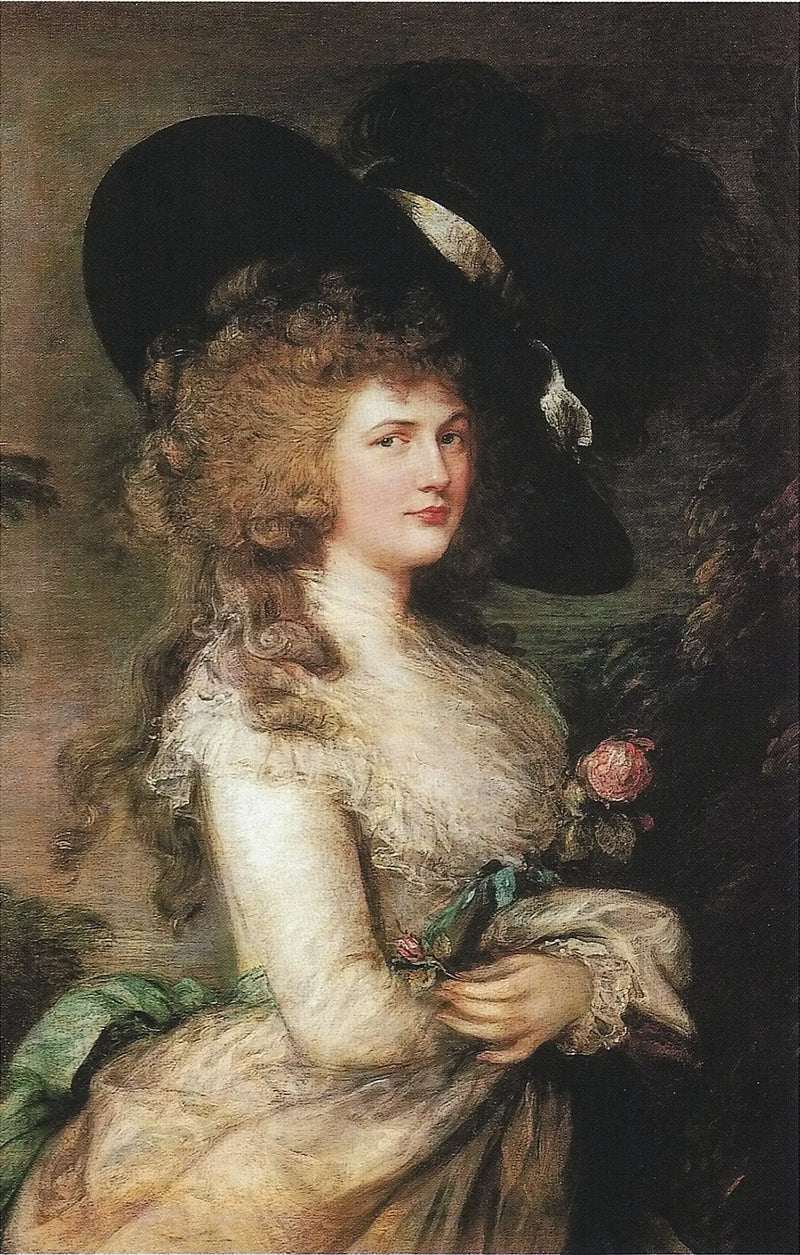 Portrait of Georgiana, Duchess of Devonshire - Thomas Gainsborough