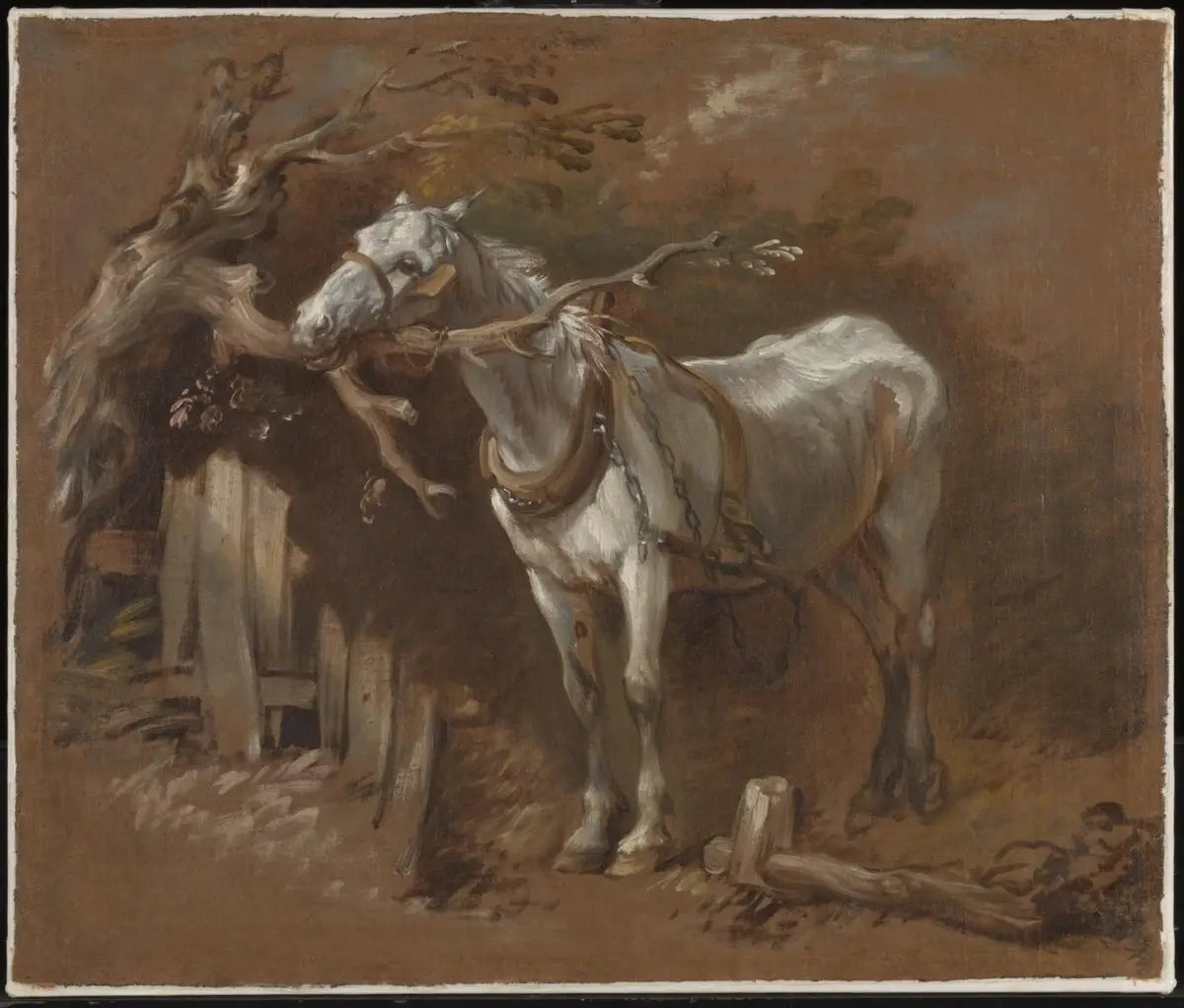Un vieux cheval - Thomas Gainsborough - Alpha Reproduction