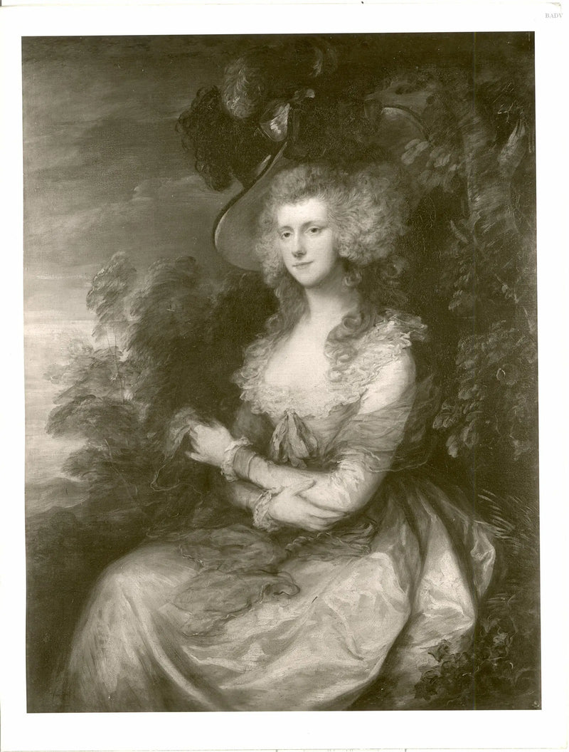Portrait of Lady Hibbert - Thomas Gainsborough