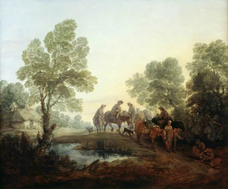 Go to the market - Thomas Gainsborough