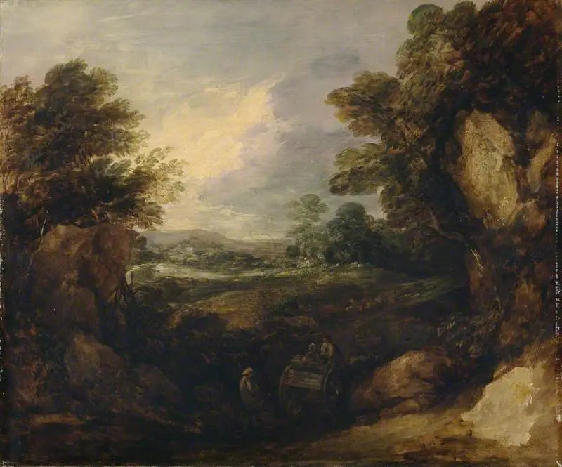 Landscape with Figures - Thomas Gainsborough