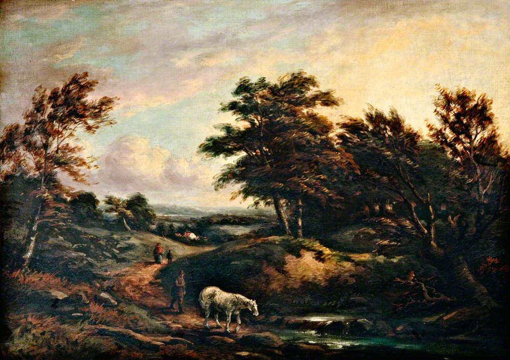 Le Cheval Blanc - Thomas Gainsborough