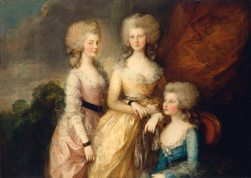 The Three Eldest Princesses - Thomas Gainsborough