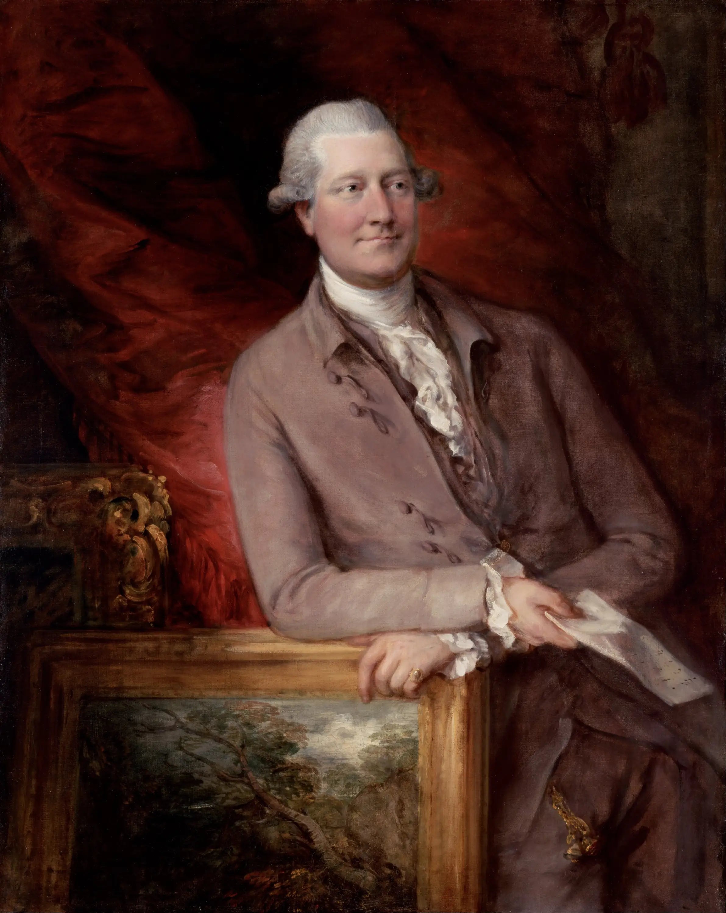 Portrait de James Christie (1730 - 1803) - Thomas Gainsborough - Alpha Reproduction