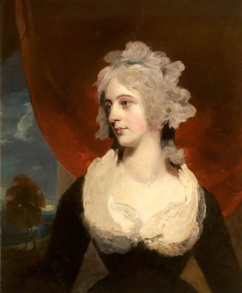 Charlotte Dee, Mrs. Charles Edmund Nugent (1756-1813), in the role of Mrs. Johnstone - Thomas Lawrence