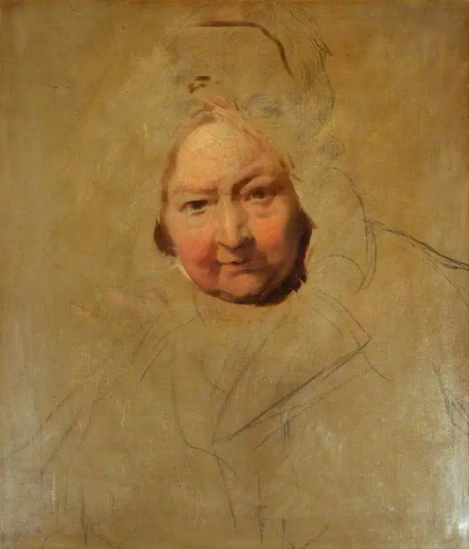 Head of an Old Lady - Thomas Lawrence