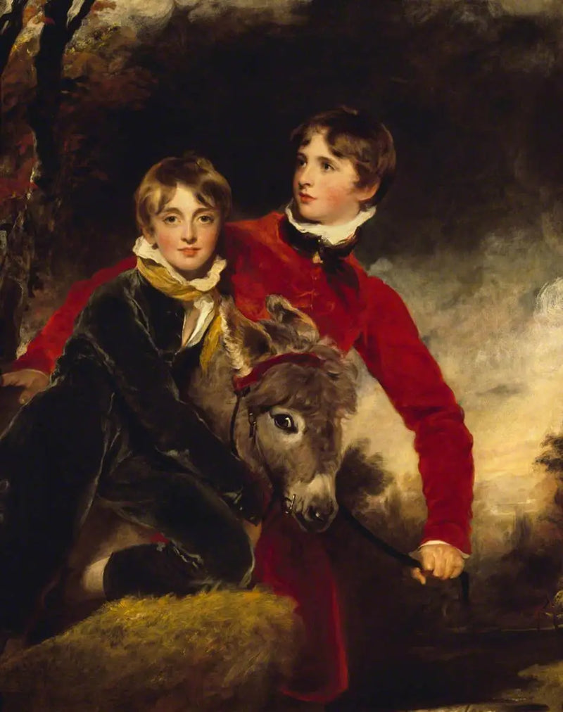 The Masters Pattisson: William Henry Ebenezer Pattisson (1801-1832) and Jacob Howell Pattisson (1803-1874) - Thomas Lawrence