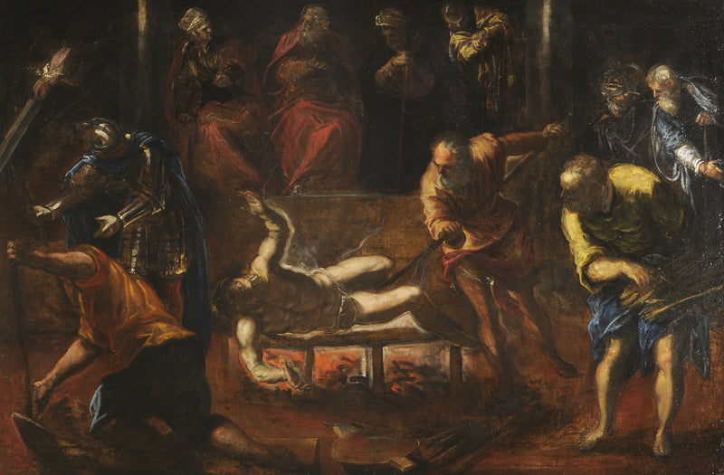 The Martyrdom of Saint Laurent - Jacopo Tintoretto