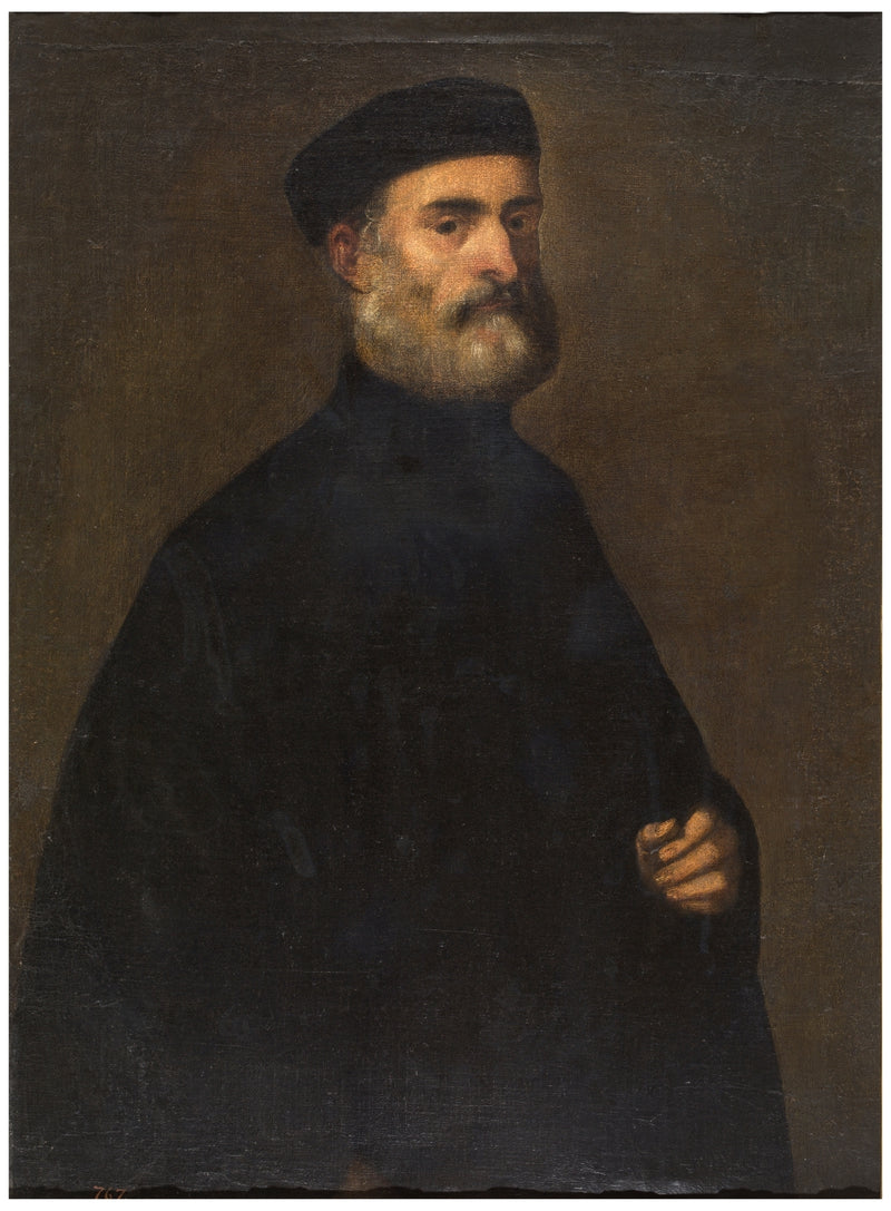 A Venetian senator or secretary - Jacopo Tintoretto