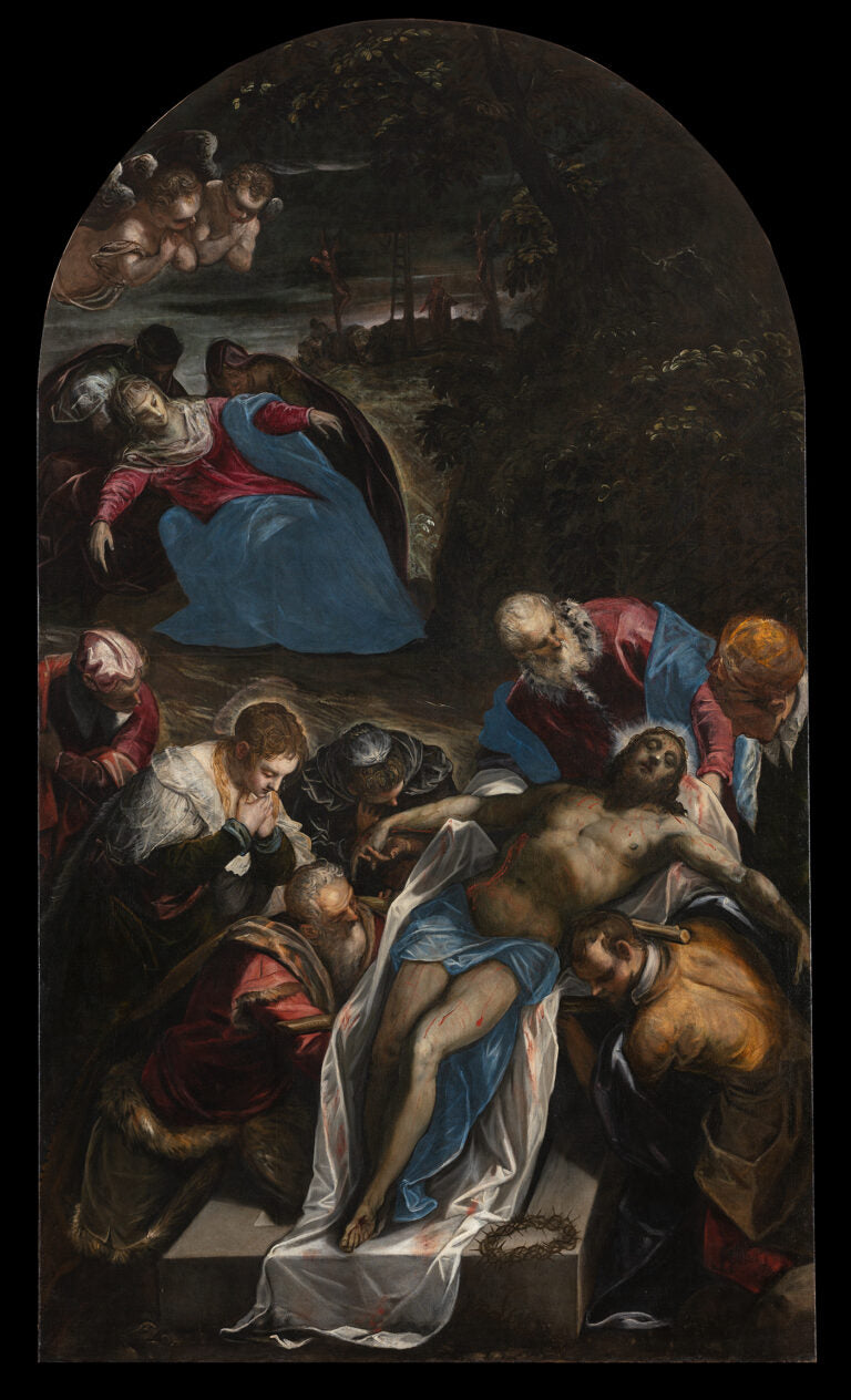 Deposit in the Sepulchre - Jacopo Tintoretto