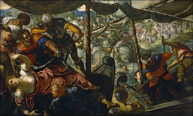Helen's Abduction - Jacopo Tintoretto