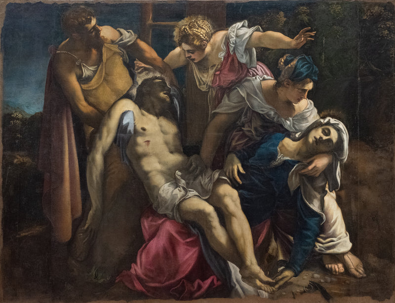 Lamentation on the Dead Christ - Jacopo Tintoretto