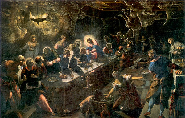 The Last Supper - Jacopo Tintoretto