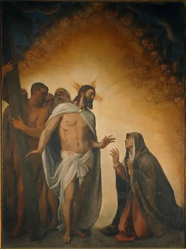 The Christ apparaissant à sa mère après sa résurrection - Titian
