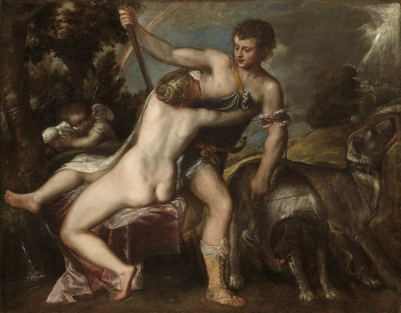 Venus and Adonis - Titian