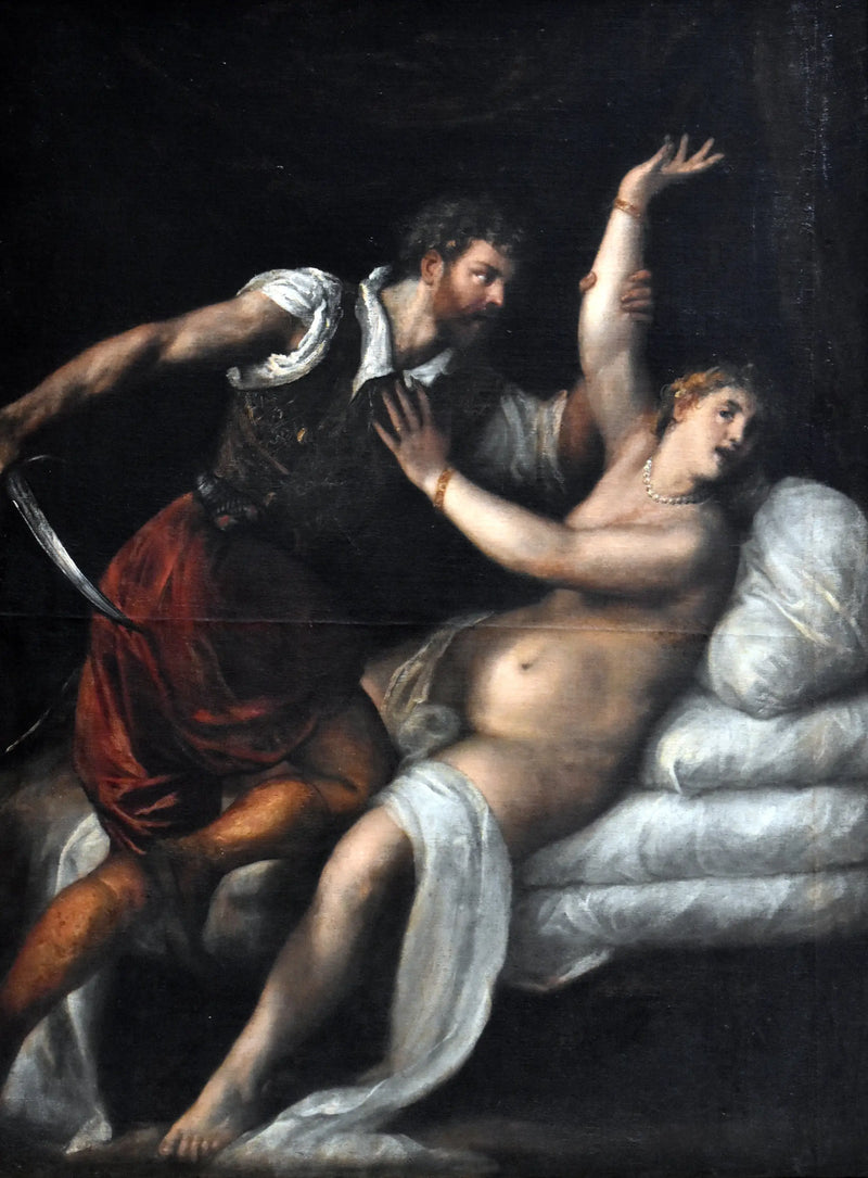 Tarquin and Lucretia - Titian