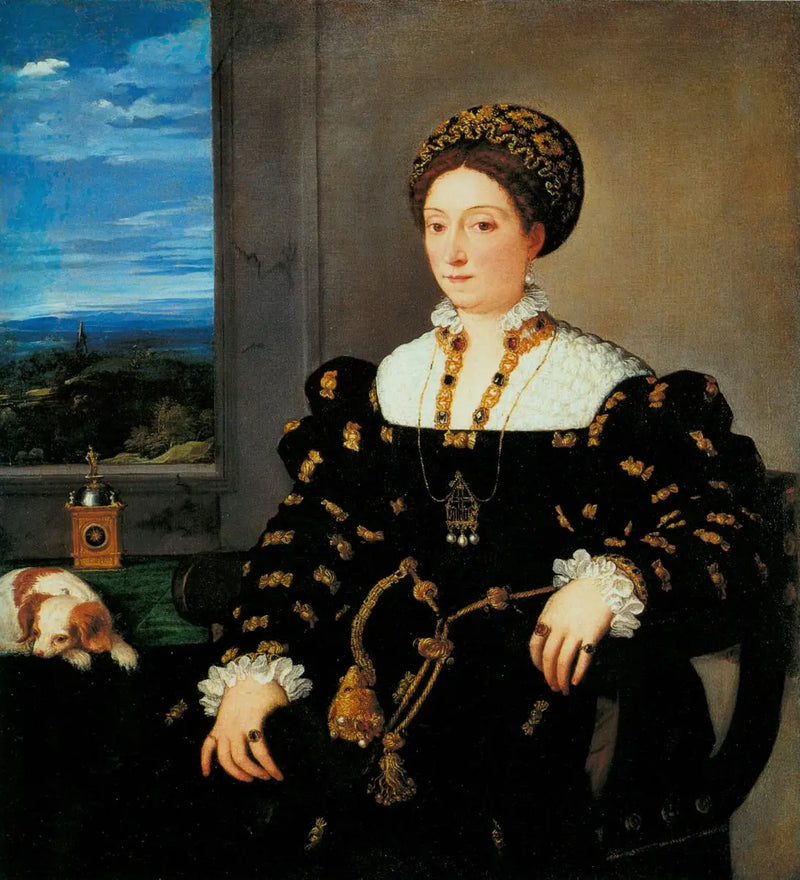 Portrait of Eleonora Gonzaga della Rovere - Titian