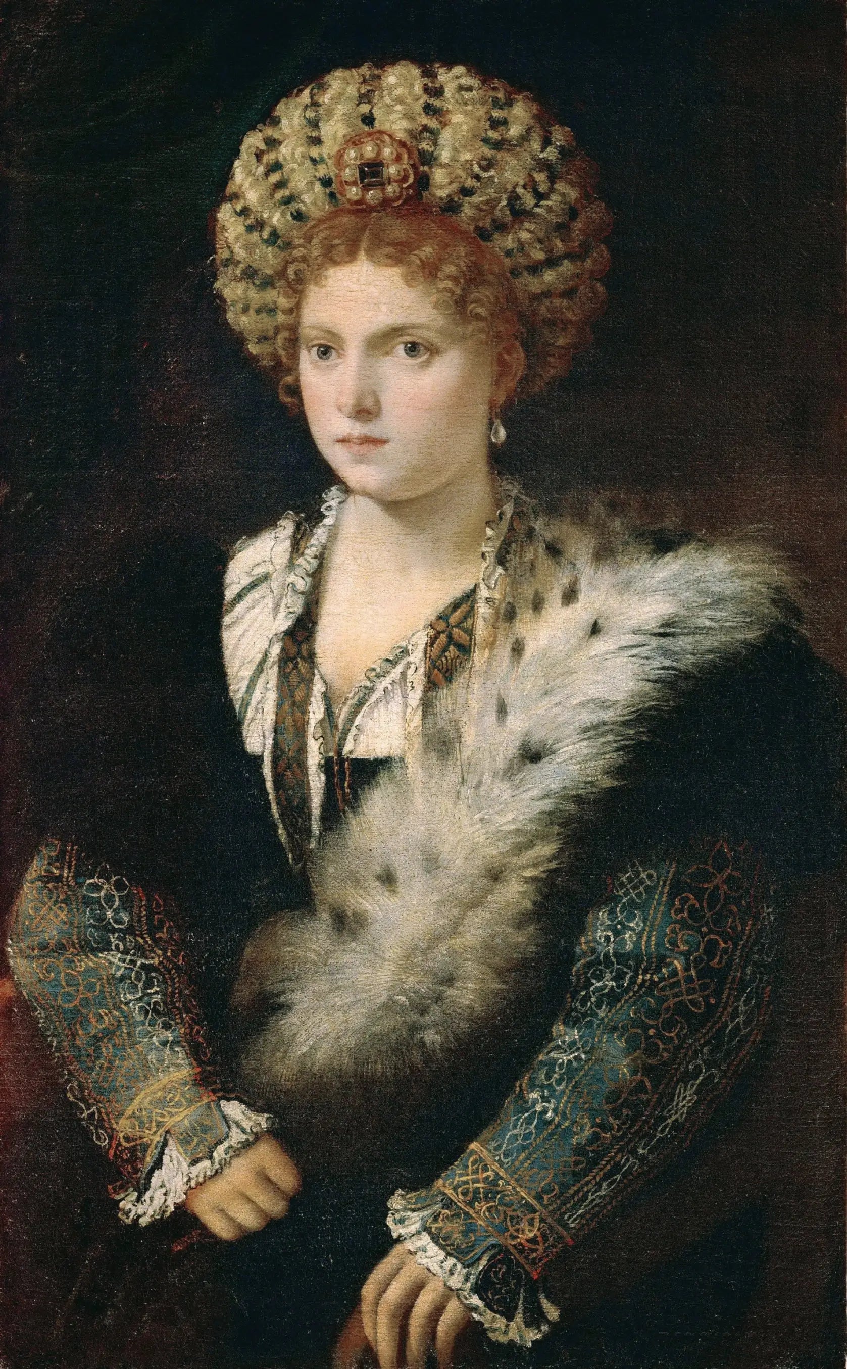 Portrait d’Isabelle d’Este - Titian - Alpha Reproduction