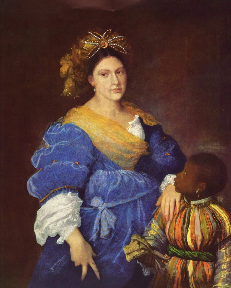 Portrait of Laura Dianti - Titian