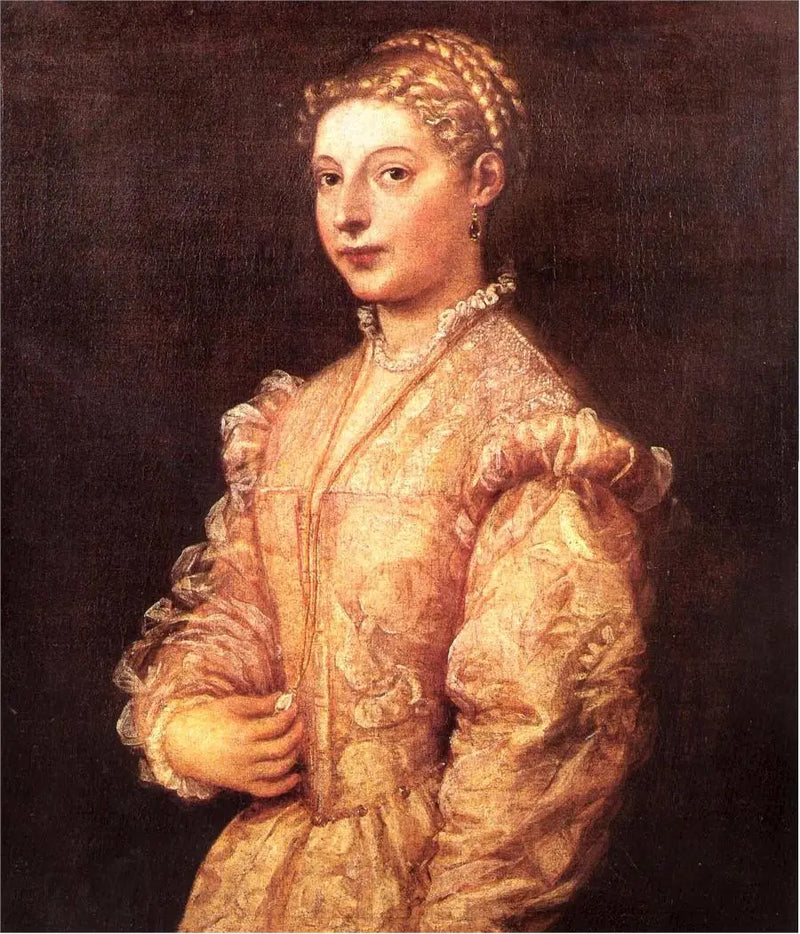 Portrait of Lavinia Vecellio - Titian