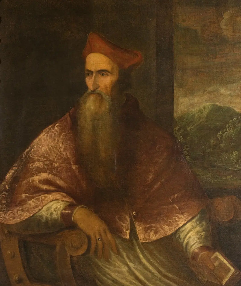 Portrait of Cardinal Pietro Bembo - Titian