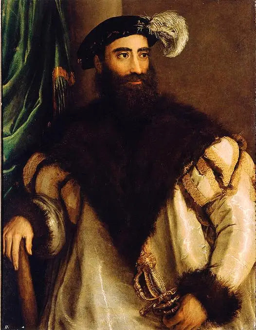 Portrait of Pier Luigi Farnese - Titian