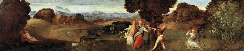 Birth of Adonis - Titian