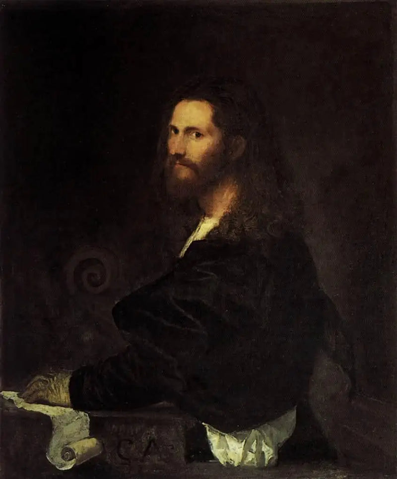 Portrait of Musician - Titian