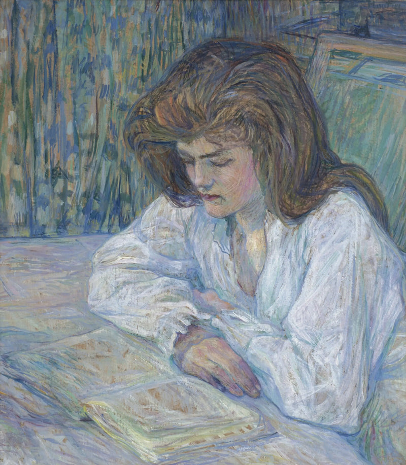 The Reader - Henri de Toulouse-Lautrec